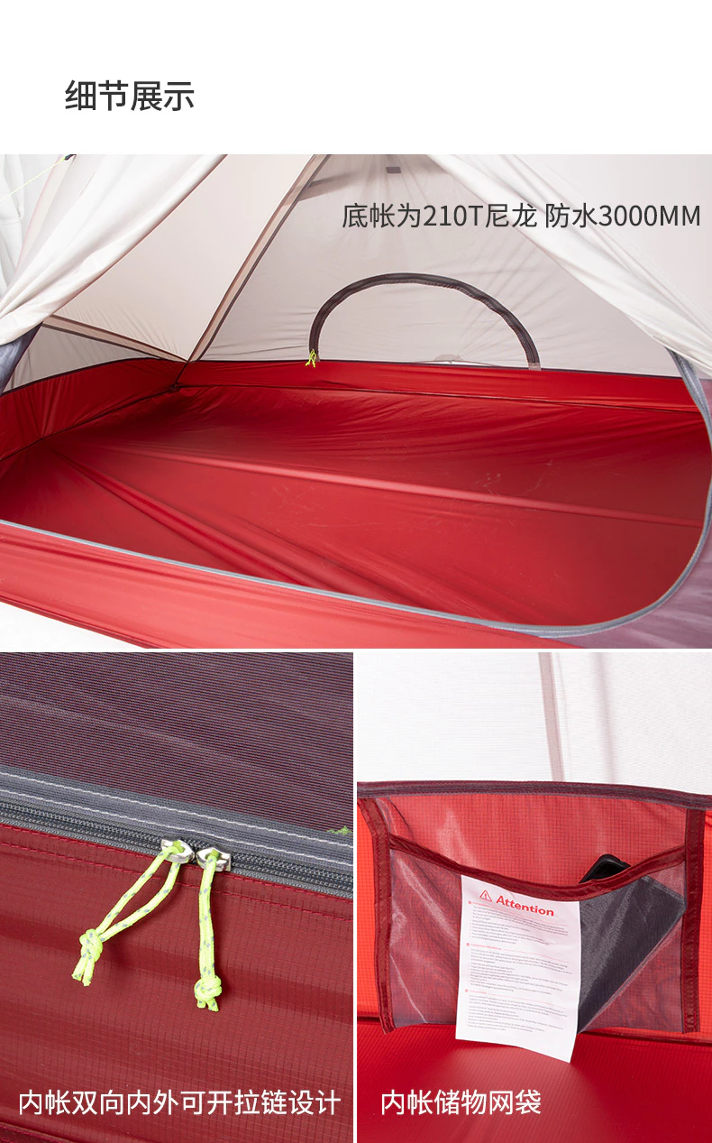 Cheap Goat Tents   Ultralight Tagar Two people Tent  20D Nylon Single Pole Outdoor Waterproof Camping Tent 1.3 KG Not Include Footprint Tents 